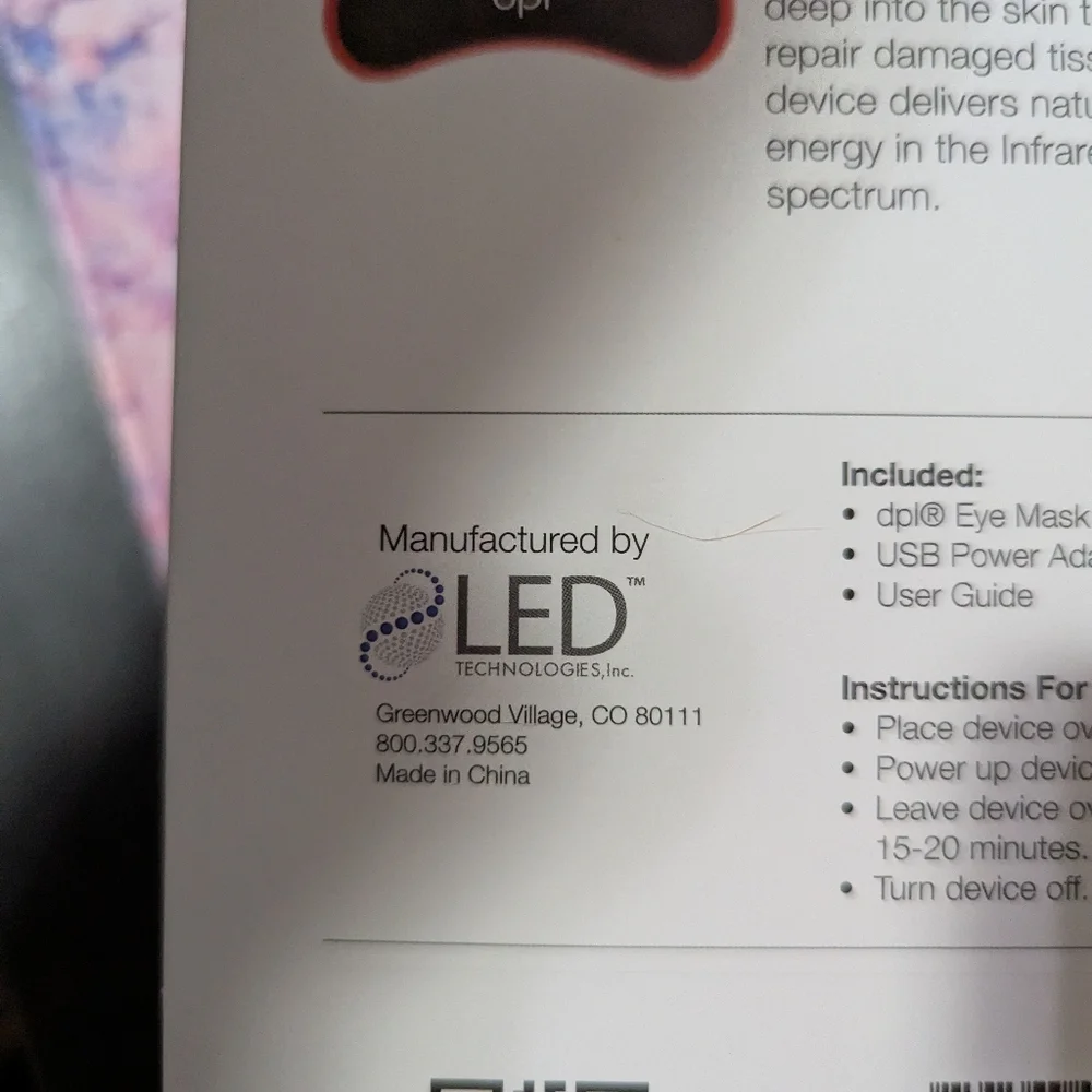 DPL LED Eye Mask - Picture 4 of 7